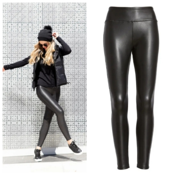 Rachel Zoe Pants - NEW Rachel Zoe High Waist Faux Leather Leggings
